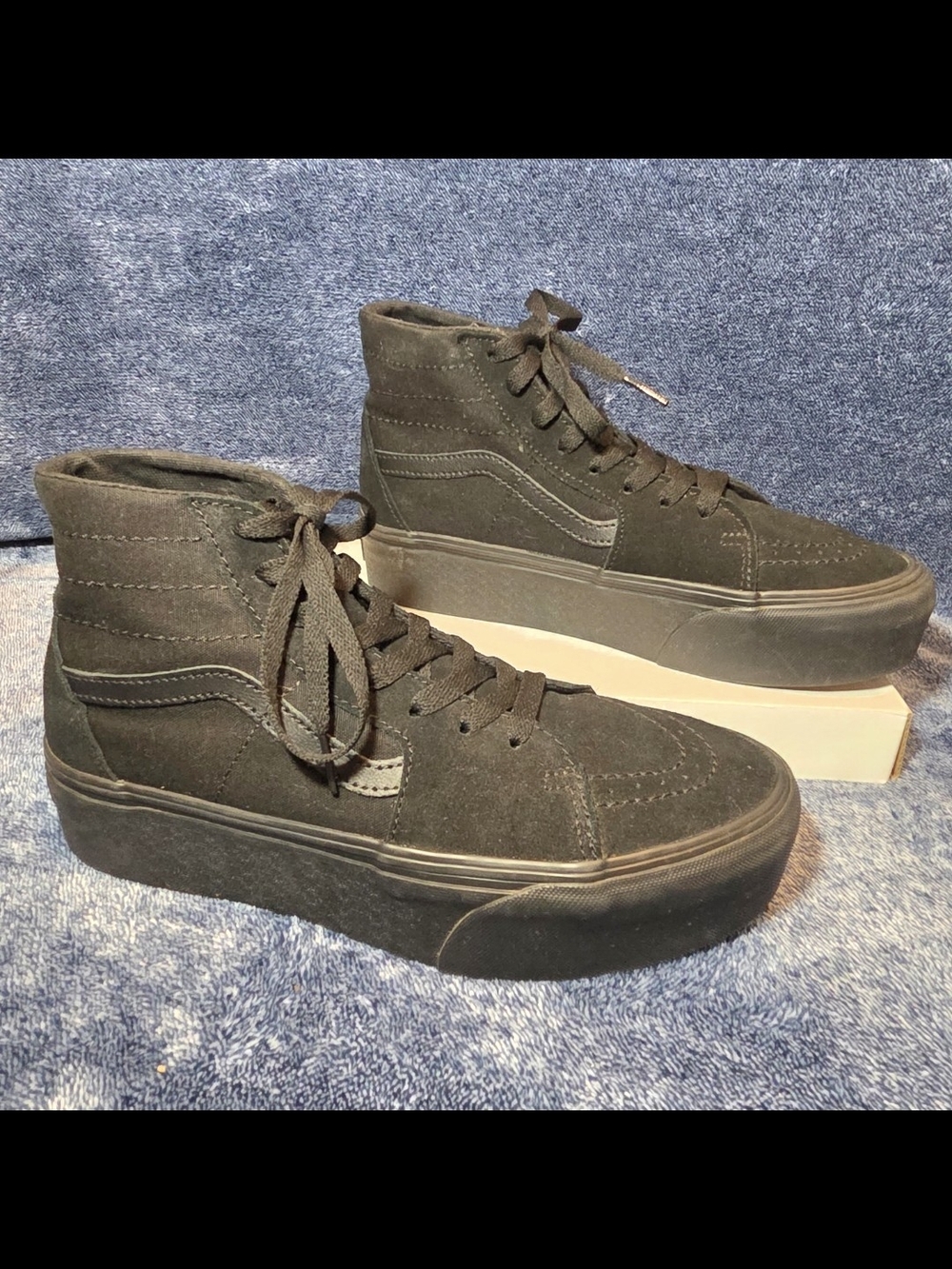 Vans Sk8-Hi Tapered Stackform "Blackout"